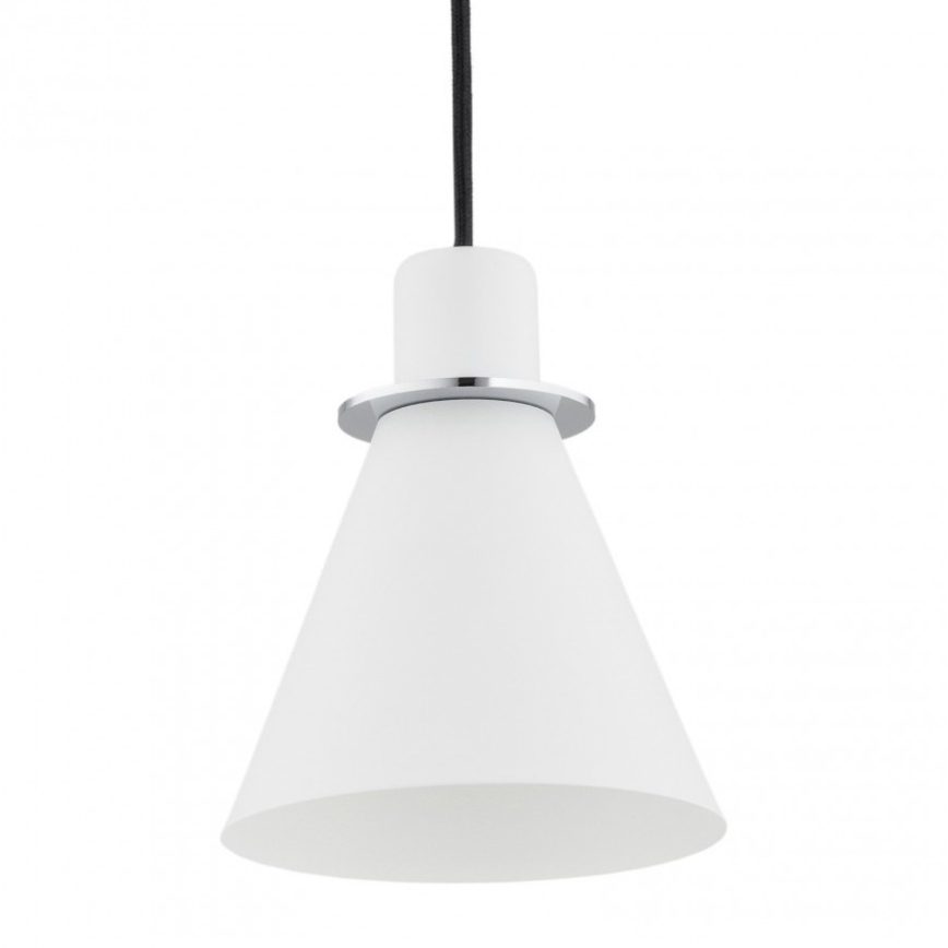 Argon 4681 - Lustra ar auklu BEVERLY 1xE27/15W/230Vbalts/spīdīgs hroms