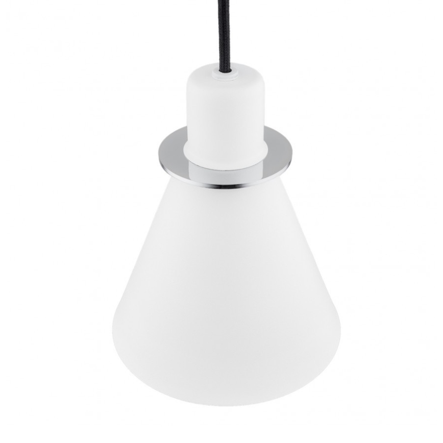 Argon 4681 - Lustra ar auklu BEVERLY 1xE27/15W/230Vbalts/spīdīgs hroms