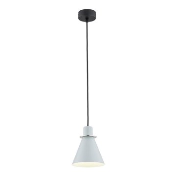 Argon 4683 - Lustra ar auklu BEVERLY 1xE27/15W/230V zila/spīdīga hroma