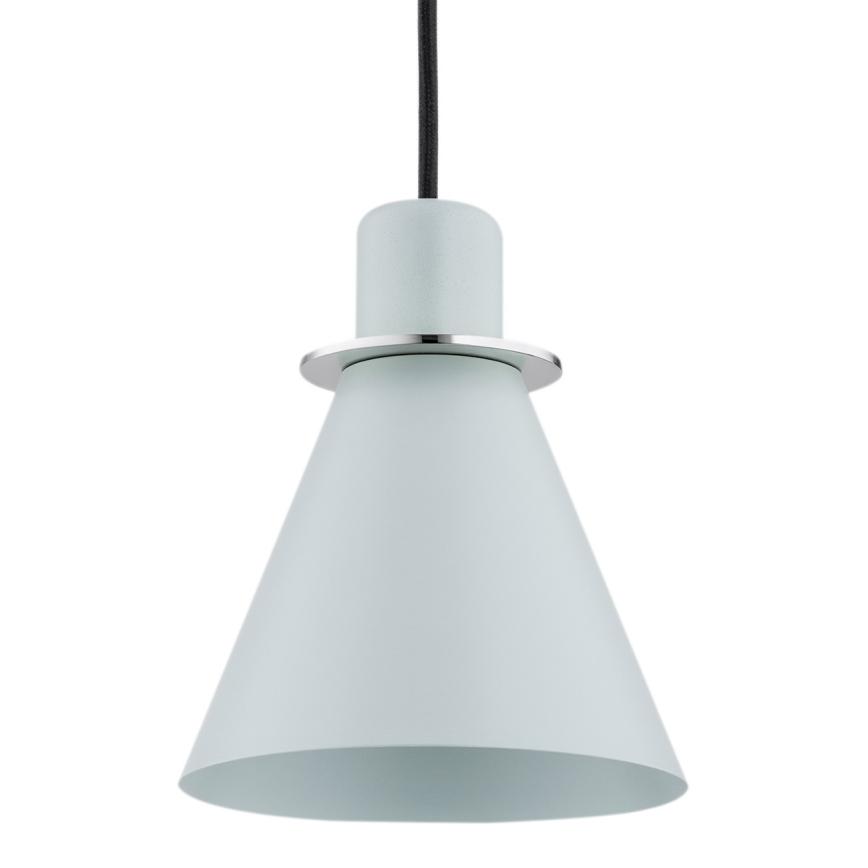 Argon 4683 - Lustra ar auklu BEVERLY 1xE27/15W/230V zila/spīdīga hroma