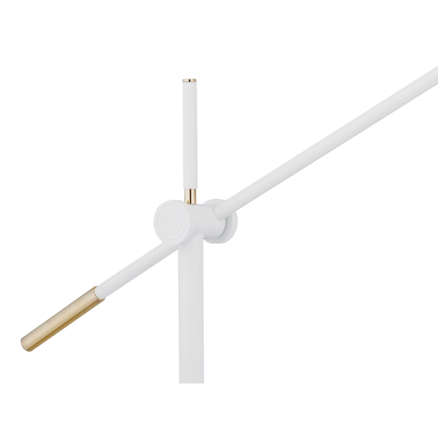 Argon 4731 - Grīdas lampa NASHVILLE 1xE27/15W/230V balta