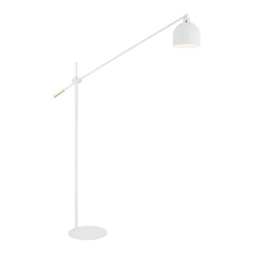 Argon 4734 - Grīdas lampa DETROIT 1xE27/15W/230V balta