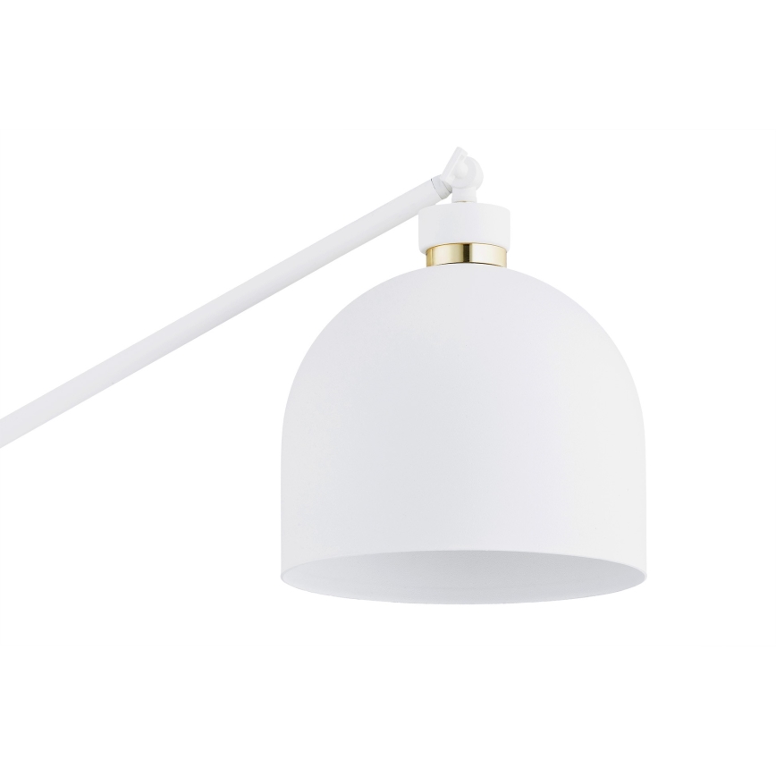 Argon 4734 - Grīdas lampa DETROIT 1xE27/15W/230V balta