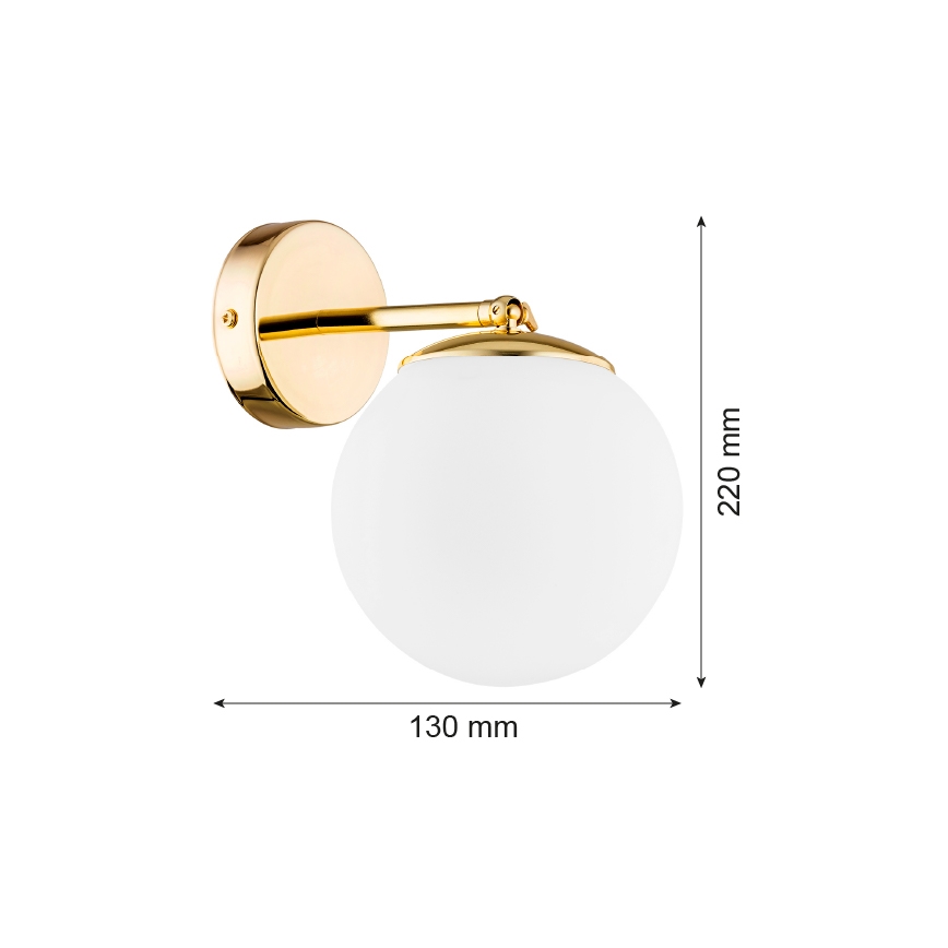 Argon 4744 - Sienas gaismeklis SATELITE 1xE27/15W/230V
