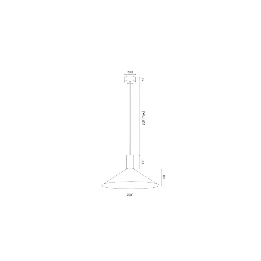 Argon 4911 - Lustra ar auklu MINORI 1xE27/15W/230V balta/zeltaina