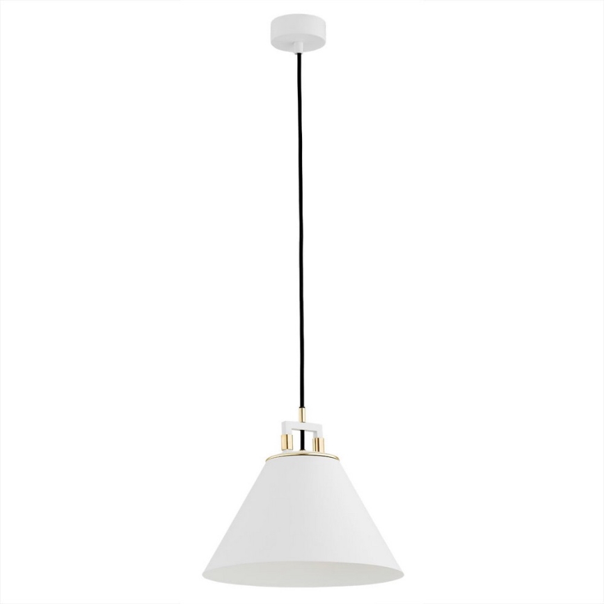 Argon 4914 - Lustra ar auklu ORTE 1xE27/15W/230V balta