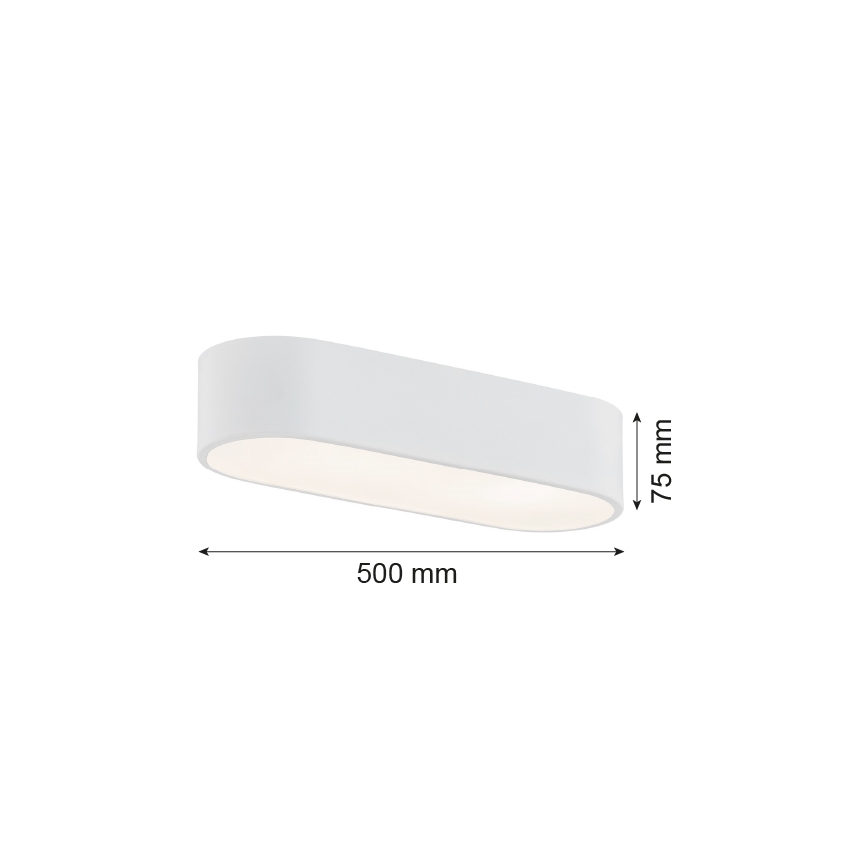 Argon 6002 - Griestu gaismeklis TONI 3xE27/15W/230V balts