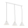 Argon 6173 - Lustra ar auklu ORTE 3xE27/15W/230V balta