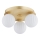 Argon 6305 - Griestu lampa PALOMA 3xE14/7W/230V zelta/balta