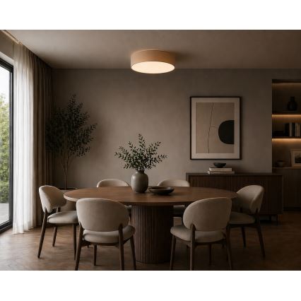 Argon 6365 - Griestu lampa DARLINGOS 3xE27/15W/230V Ø 45 cm bēša
