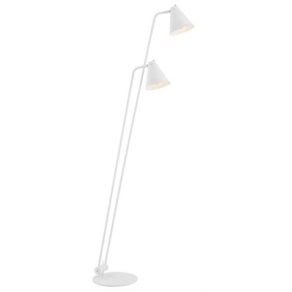 Argon 7076 - Grīdas stāvlampa AVALONE 2xE27/15W/230V balta