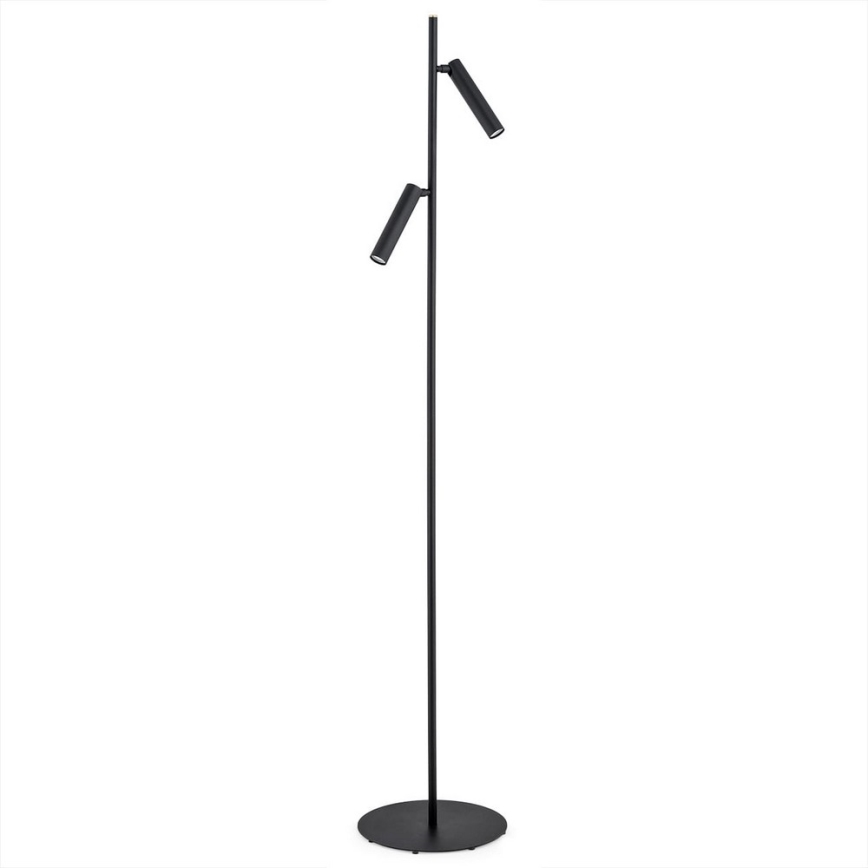 Argon 7082 - Grīdas stāvlampa TORRE 2xG9/6W/230V melna