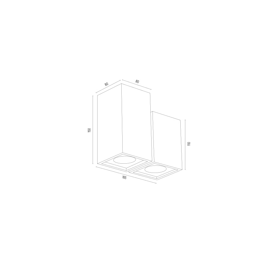 Argon 7175 - Starmetis MORTIMER 2xGU10/5W/230V