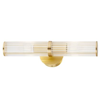 Argon 7203 - Sienas lampa HAMPTON 2xE14/7W/230V zelta