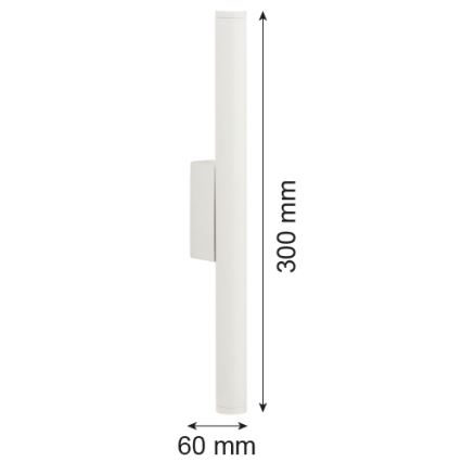 Argon 7223 - LED Sienas lampa GRECO 2xLED/4,2W/230V 3000K balta