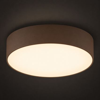 Argon 7297 - Griestu lampa DARLINGOS 2xE27/15W/230V Ø 35 cm brūna