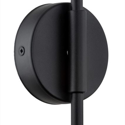 Argon 8009 - Sienas lampa AVALONE 1xE27/15W/230V 57 cm melna/zelta