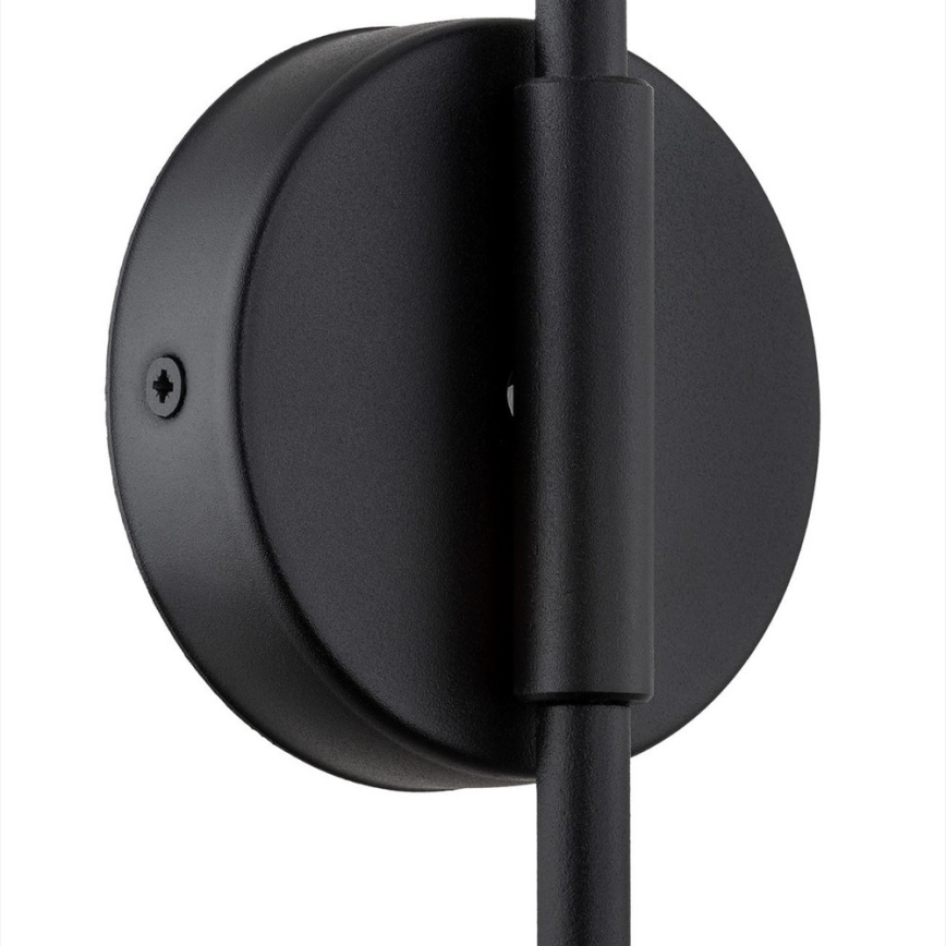 Argon 8009 - Sienas lampa AVALONE 1xE27/15W/230V 57 cm melna/zelta