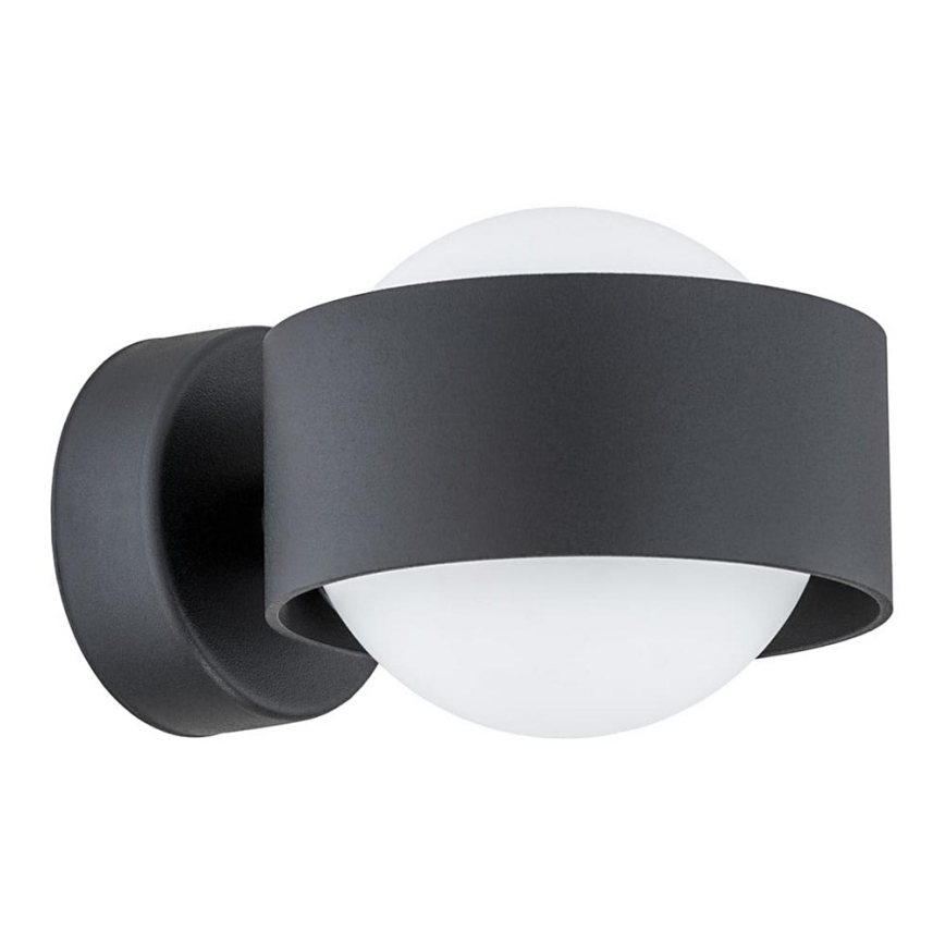 Argon 8059 - Sienas lampa MASSIMO PLUS 1xG9/6W/230V melna