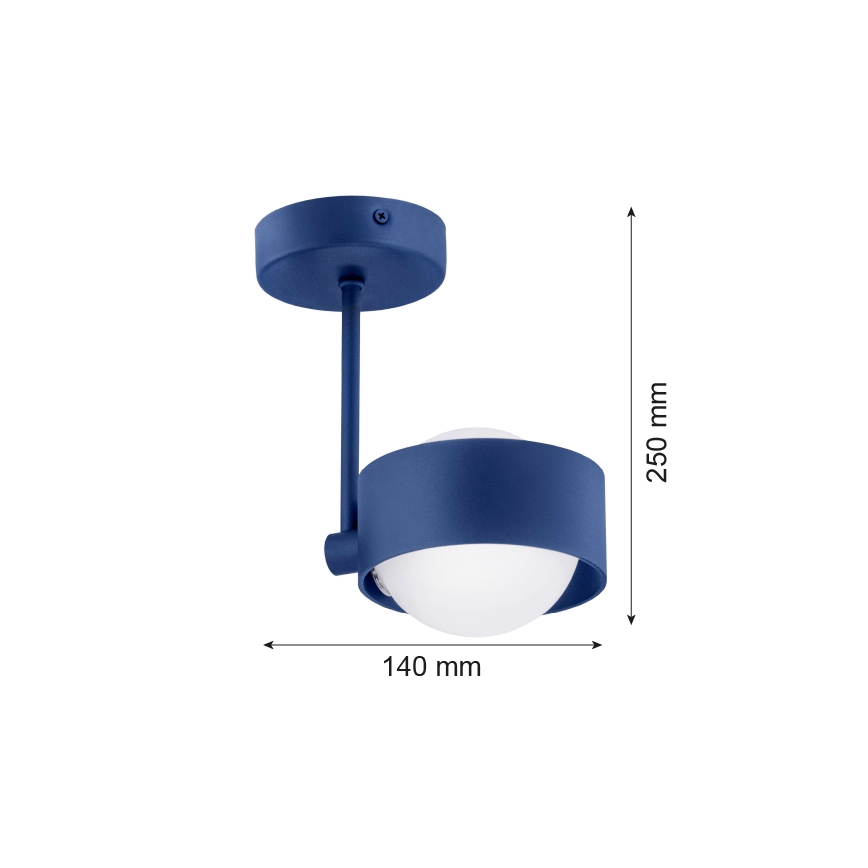 Argon 8062 -Lustra ar stieni MASSIMO PLUS 1xG9/6W/230V zila