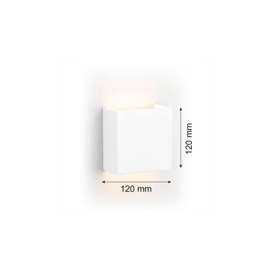 Argon 8358 - LED Sienas lampa GENT LED/3,6W/230V 3000K balta