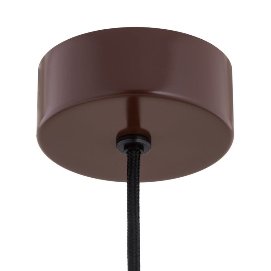 Argon 8444 - Lustra ar auklu PIAVA 1xE14/7W/230V alabastrs brūna