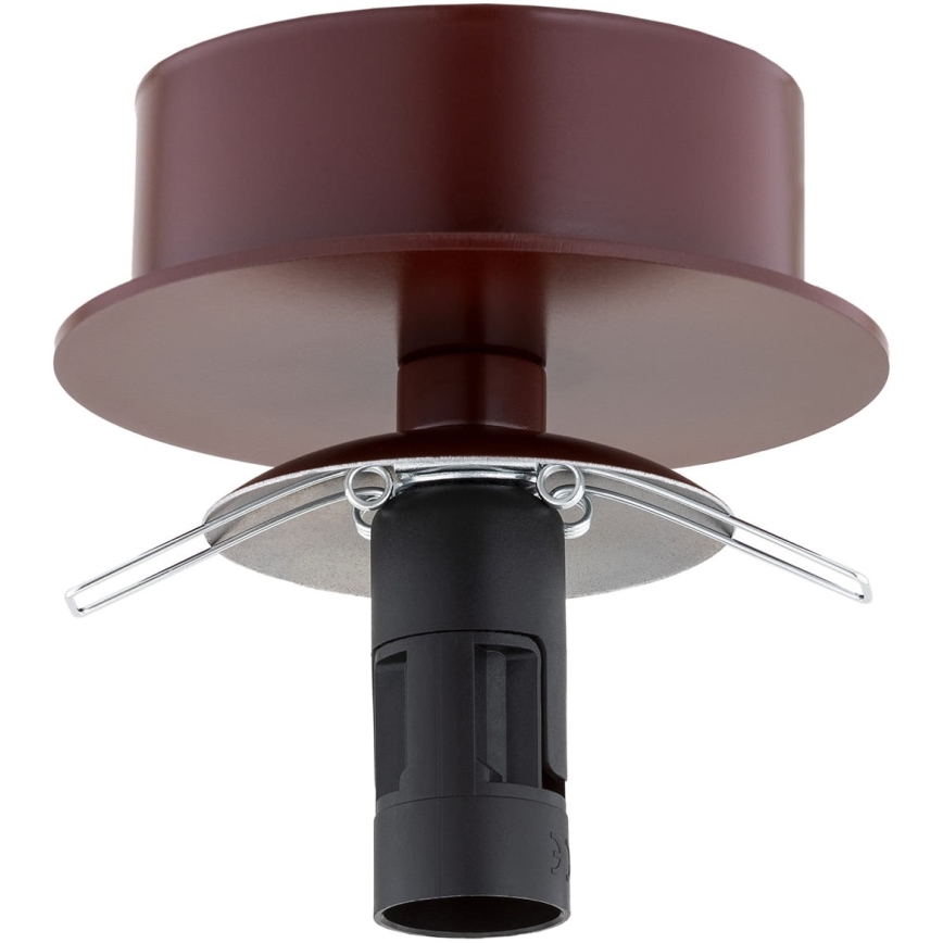 Argon 8455 - Sienas lampa FABIO 1xE14/7W/230V alabastrs brūna