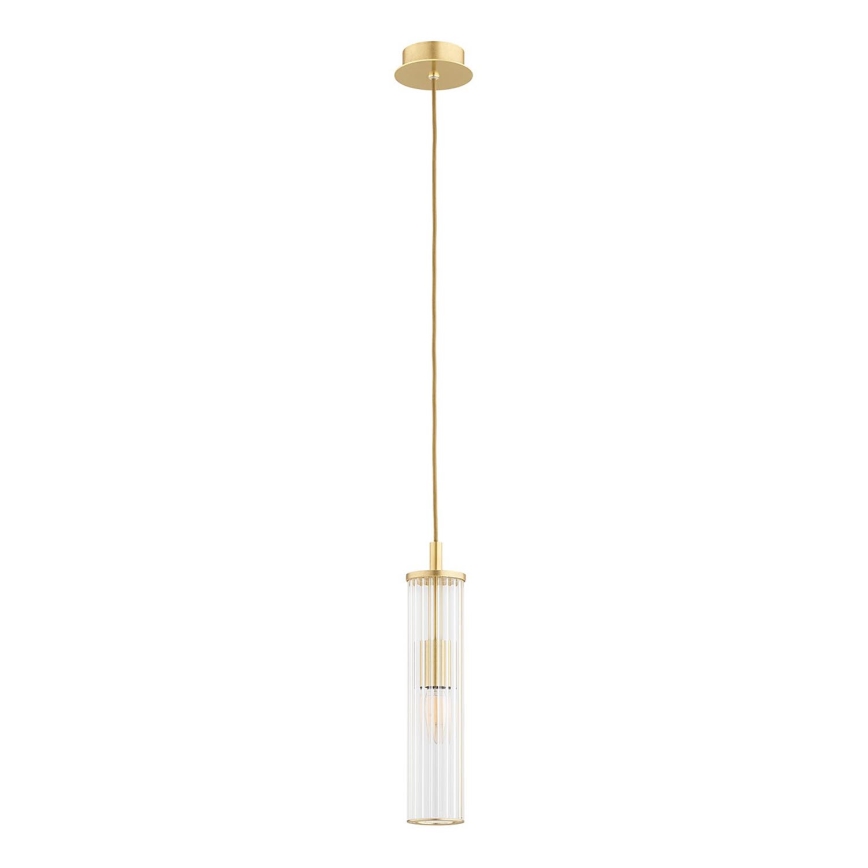 Argon 8489 - Lustra ar auklu HAMPTON 1xE14/7W/230V zelta
