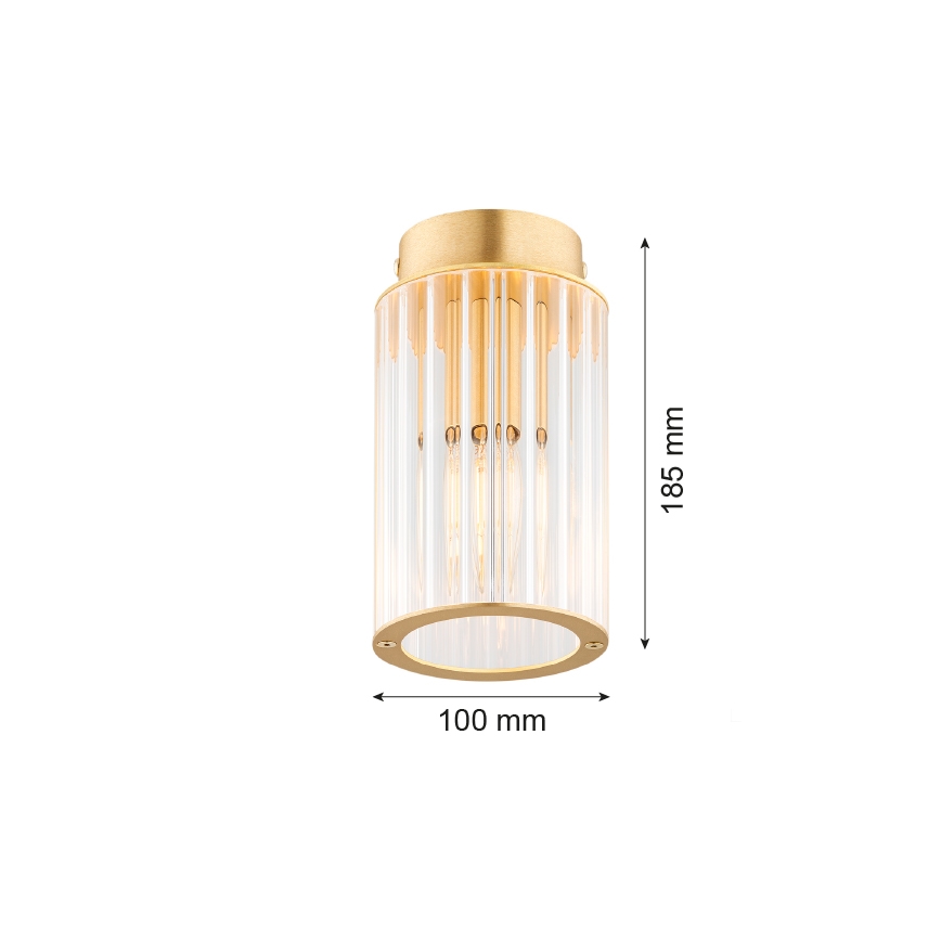 Argon 8501 - Griestu lampa HAMPTON 1xE14/7W/230V zelta