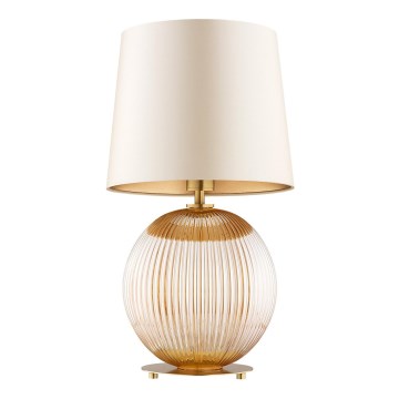 Argon 8535 - Galda lampa HAMILTON 1xE27/15W/230V 54 cm krēmkrāsa/bēša