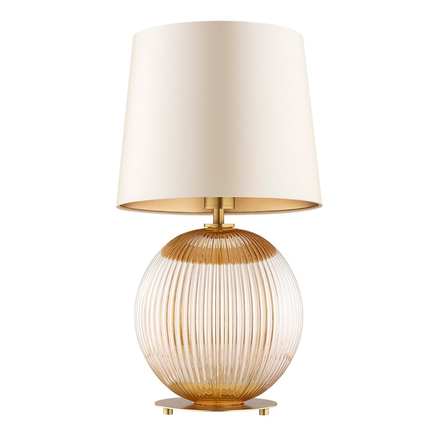 Argon 8535 - Galda lampa HAMILTON 1xE27/15W/230V 54 cm krēmkrāsa/bēša