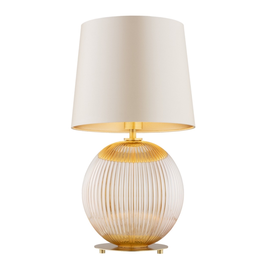 Argon 8535 - Galda lampa HAMILTON 1xE27/15W/230V 54 cm krēmkrāsa/bēša