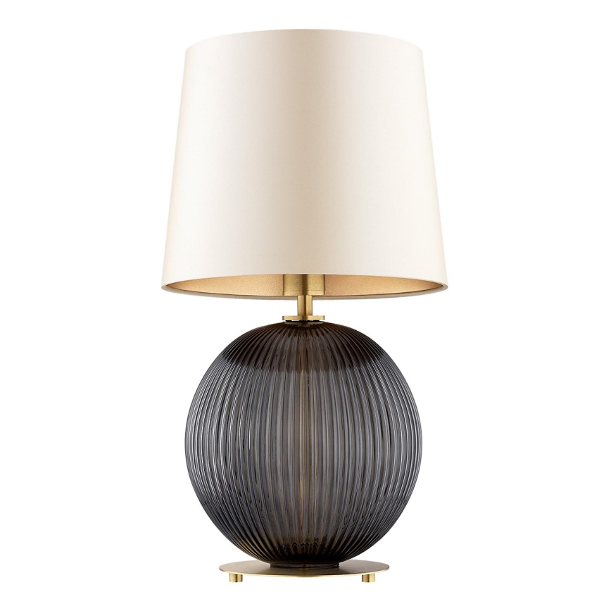 Argon 8538 - Galda lampa HAMILTON 1xE27/15W/230V 54 cm krēmkrāsa/melna