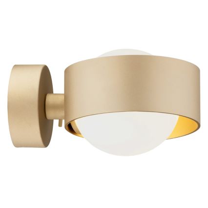 Argon 8567 - Vannas istabas sienas lampa MASSIMO PLUS 1xG9/6W/230V IP44 zelta