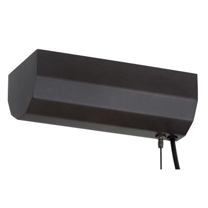 Argon 8628 - LED Lustra ar auklu HAMPTON LED/60W/230V 3000K 80 cm melna