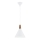 Argon 8630 - Lustra ar auklu KEGEL 1xE27/15W/230V balta