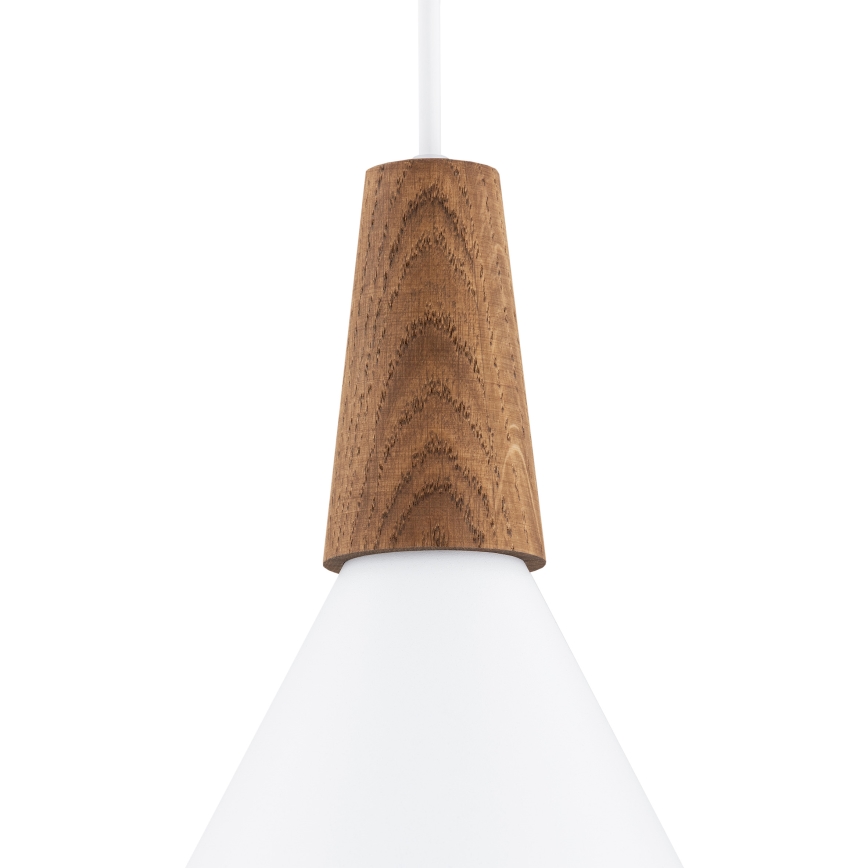 Argon 8630 - Lustra ar auklu KEGEL 1xE27/15W/230V balta