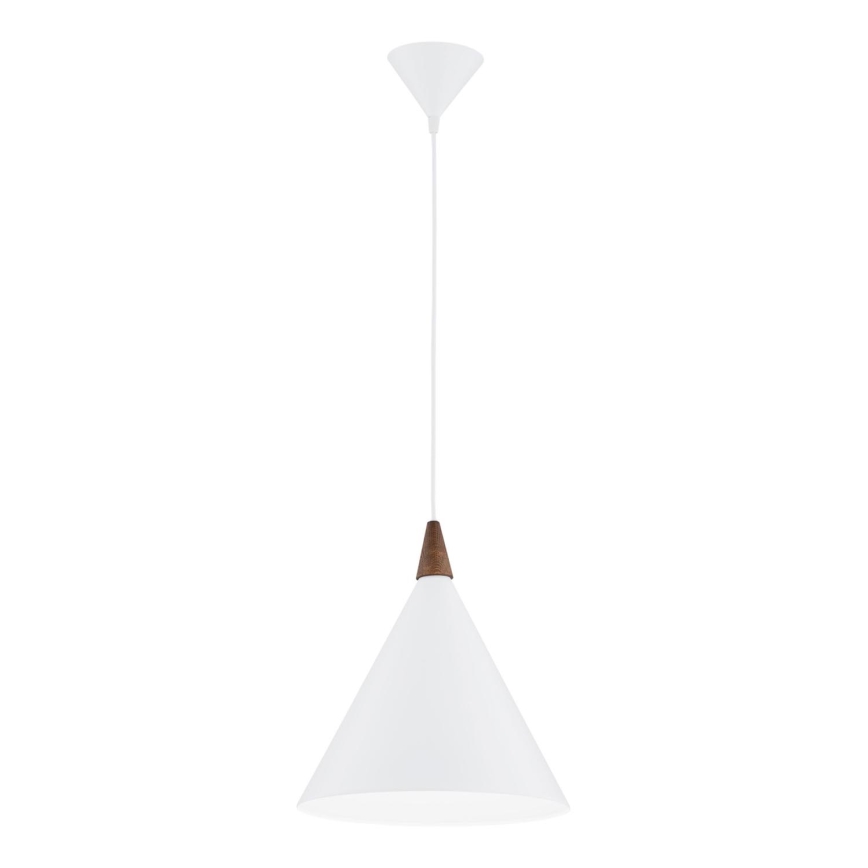 Argon 8631 - Lustra ar auklu KEGEL 1xE27/15W/230V balta