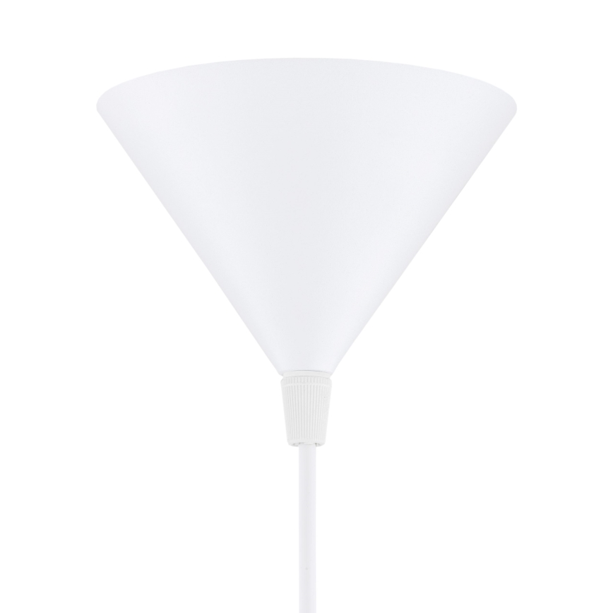 Argon 8631 - Lustra ar auklu KEGEL 1xE27/15W/230V balta