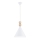 Argon 8632 - Lustra ar auklu KEGEL 1xE27/15W/230V balta