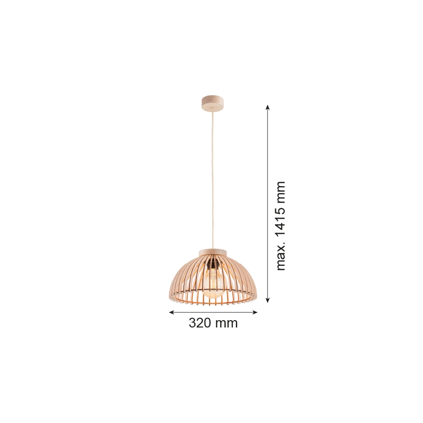Argon 8633 - Lustra ar auklu TRE 1xE27/15W/230V