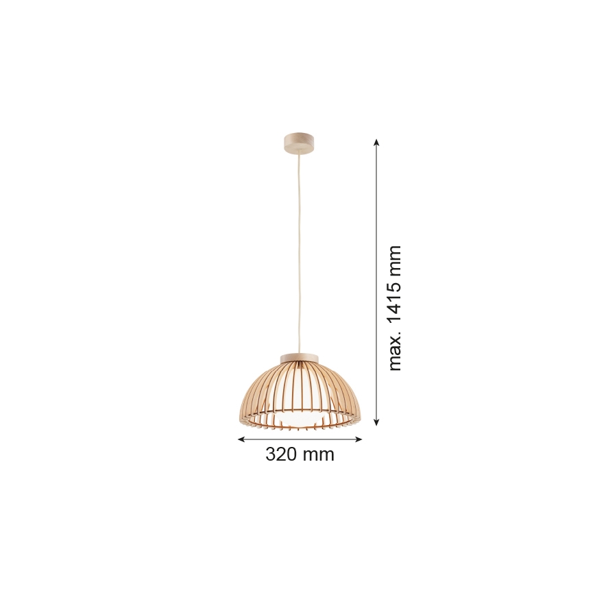 Argon 8634 - Lustra ar auklu TRE 1xE27/15W/230V