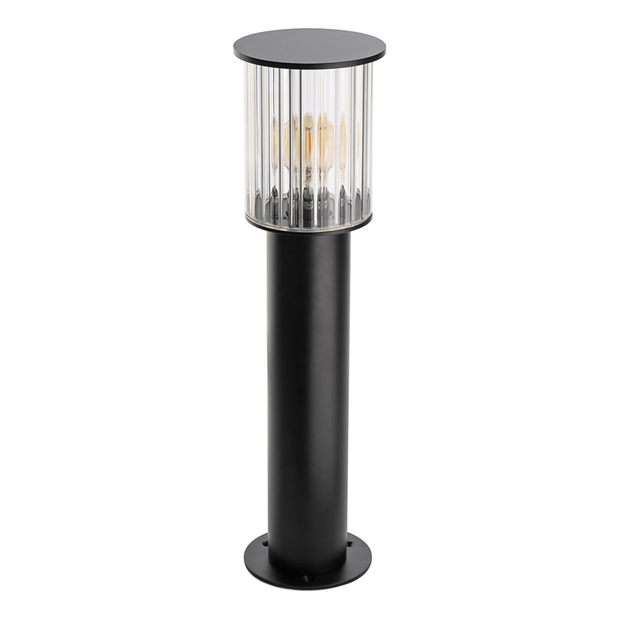 Argon 8749 - Āra lampa NORFOLK 1xE27/15W/230V IP44 52cm melna