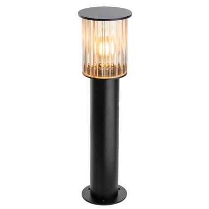Argon 8749 - Āra lampa NORFOLK 1xE27/15W/230V IP44 52cm melna