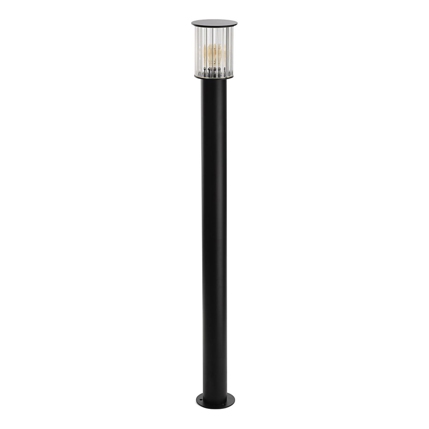 Argon 8750 - Āra lampa NORFOLK 1xE27/15W/230V IP44 124cm melna
