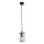 Argon 8751 - Āra lustra ar auklu NORFOLK 1xE27/15W/230V IP44 melna
