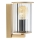 Argon 8752 - Āra sienas lampa NORFOLK 1xE27/15W/230V IP44 zelta