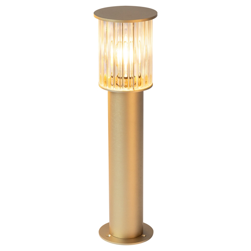 Argon 8753 - Āra lampa NORFOLK 1xE27/15W/230V IP44 52cm zelta