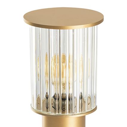 Argon 8753 - Āra lampa NORFOLK 1xE27/15W/230V IP44 52cm zelta