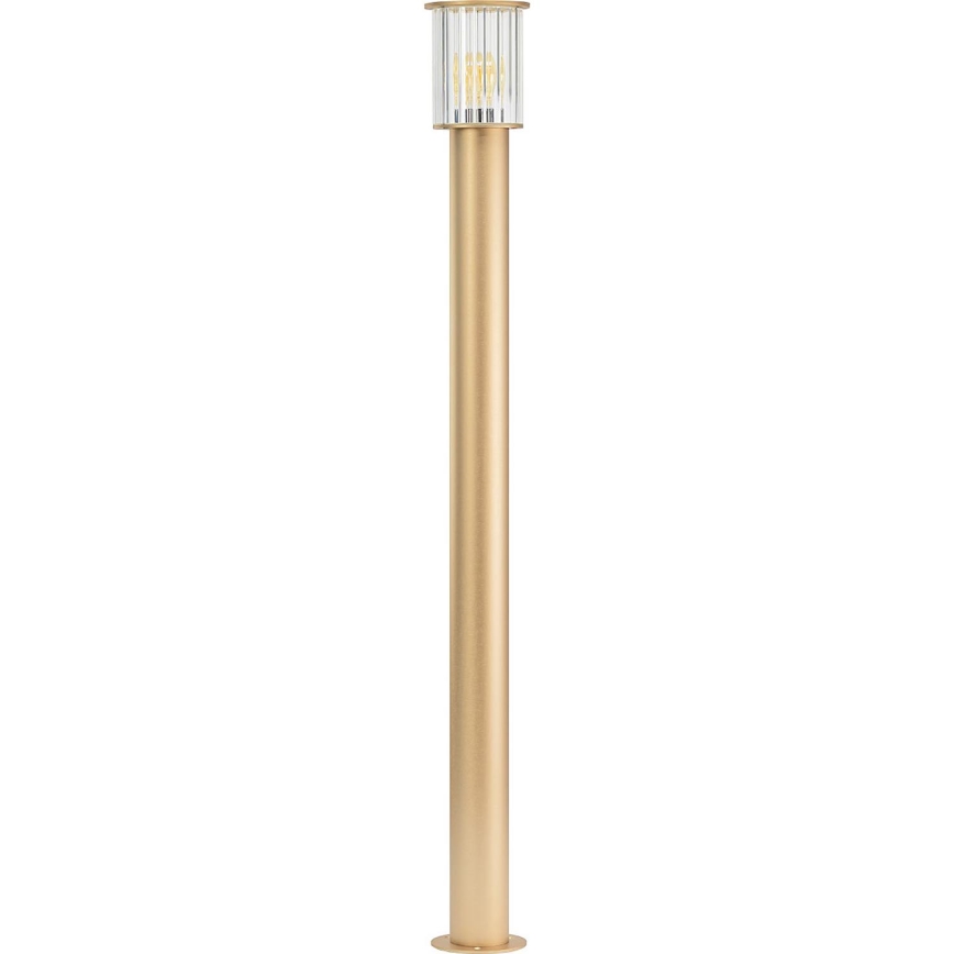 Argon 8754 - Āra lampa NORFOLK 1xE27/15W/230V IP44 124cm zelta